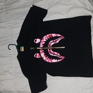Tee shirt bape shark size medium